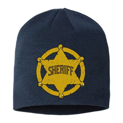 Sheriff Badge Sustainable Beanie