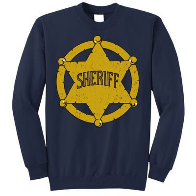 Sheriff Badge Tall Sweatshirt