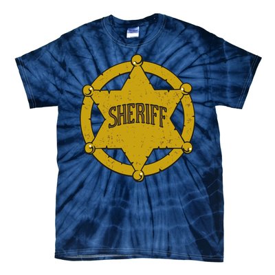 Sheriff Badge Tie-Dye T-Shirt