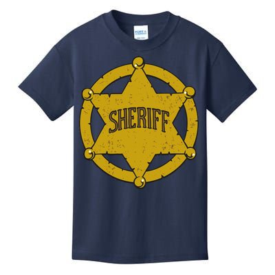 Sheriff Badge Kids T-Shirt