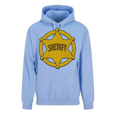 Sheriff Badge Unisex Surf Hoodie