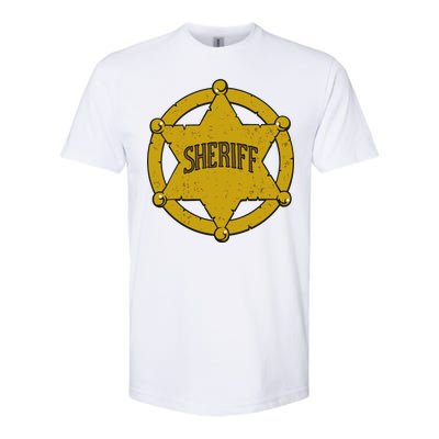 Sheriff Badge Softstyle CVC T-Shirt