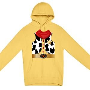 Sheriff Cowboy Costume Premium Pullover Hoodie