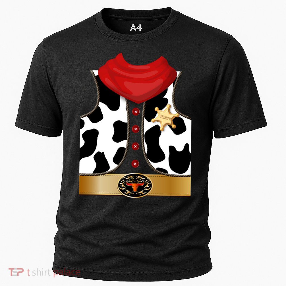 Sheriff Cowboy Costume Performance Shirt