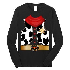 Sheriff Cowboy Costume Long Sleeve Shirt