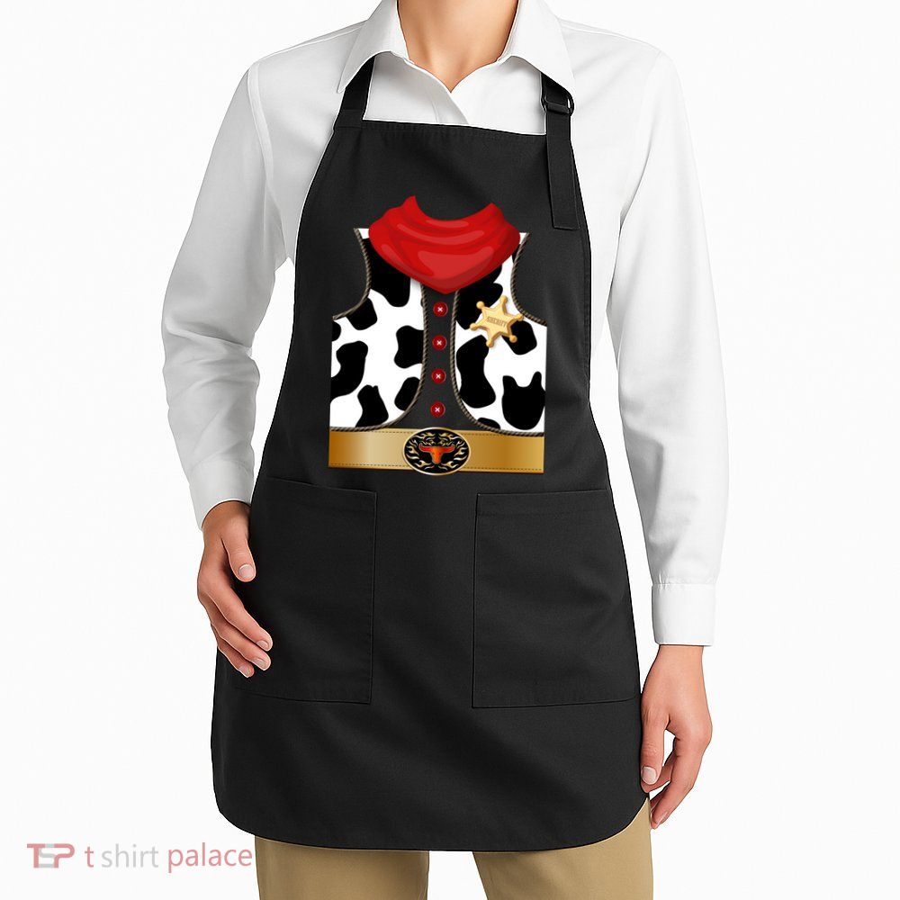 Sheriff Cowboy Costume Apron