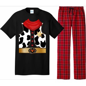 Sheriff Cowboy Costume Pajama Set