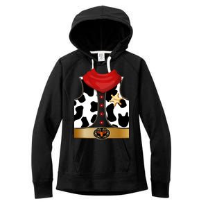 Sheriff Cowboy Costume Women's Fleece Hoodie