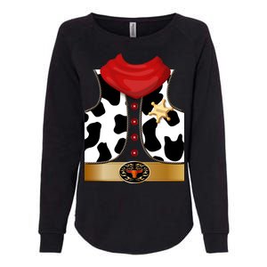 Sheriff Cowboy Costume Womens California Wash Sweatshirt