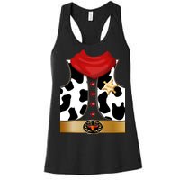 Sheriff Cowboy Costume Women's Racerback Tank