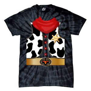 Sheriff Cowboy Costume Tie-Dye T-Shirt