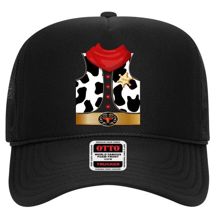 Sheriff Cowboy Costume Trucker Hat