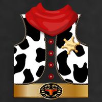 Sheriff Cowboy Costume Trucker Hat