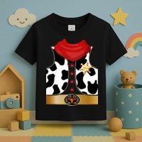 Sheriff Cowboy Costume Toddler T-Shirt