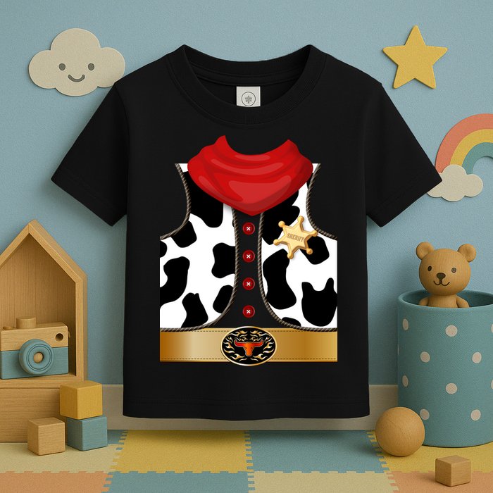 Sheriff Cowboy Costume Toddler T-Shirt