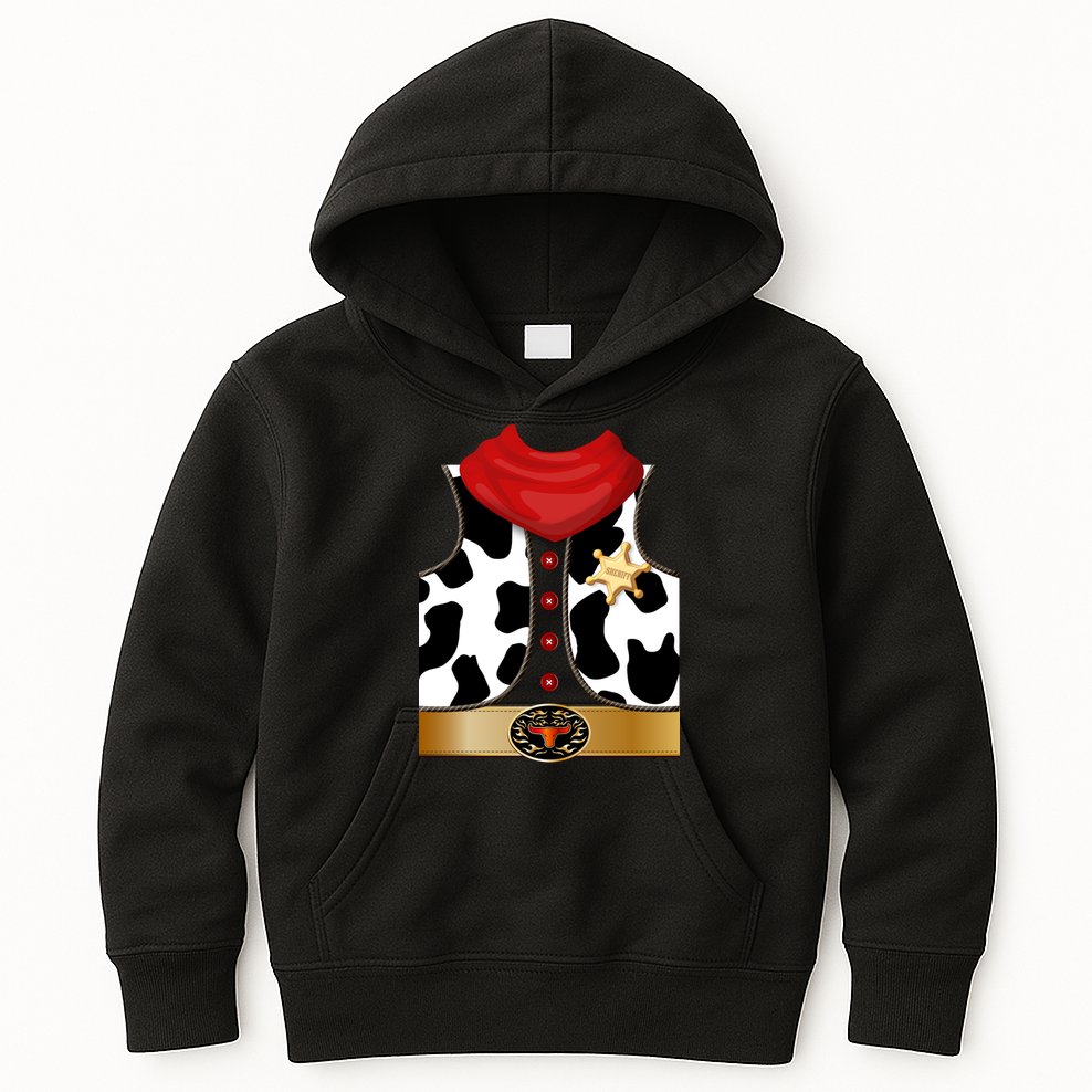 Sheriff Cowboy Costume Kids Hoodie