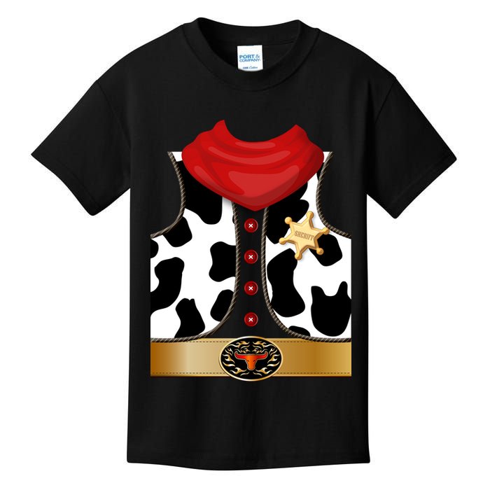Sheriff Cowboy Costume Kids T-Shirt