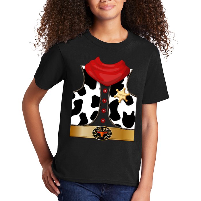 Sheriff Cowboy Costume Kids T-Shirt