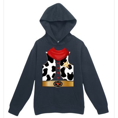 Sheriff Cowboy Costume Urban Pullover Hoodie