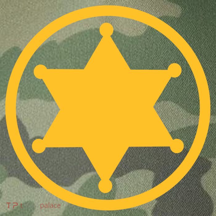 Sheriff Star Legacy Tie Dye Trucker Hat