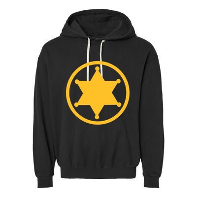 Sheriff Star Garment-Dyed Fleece Hoodie