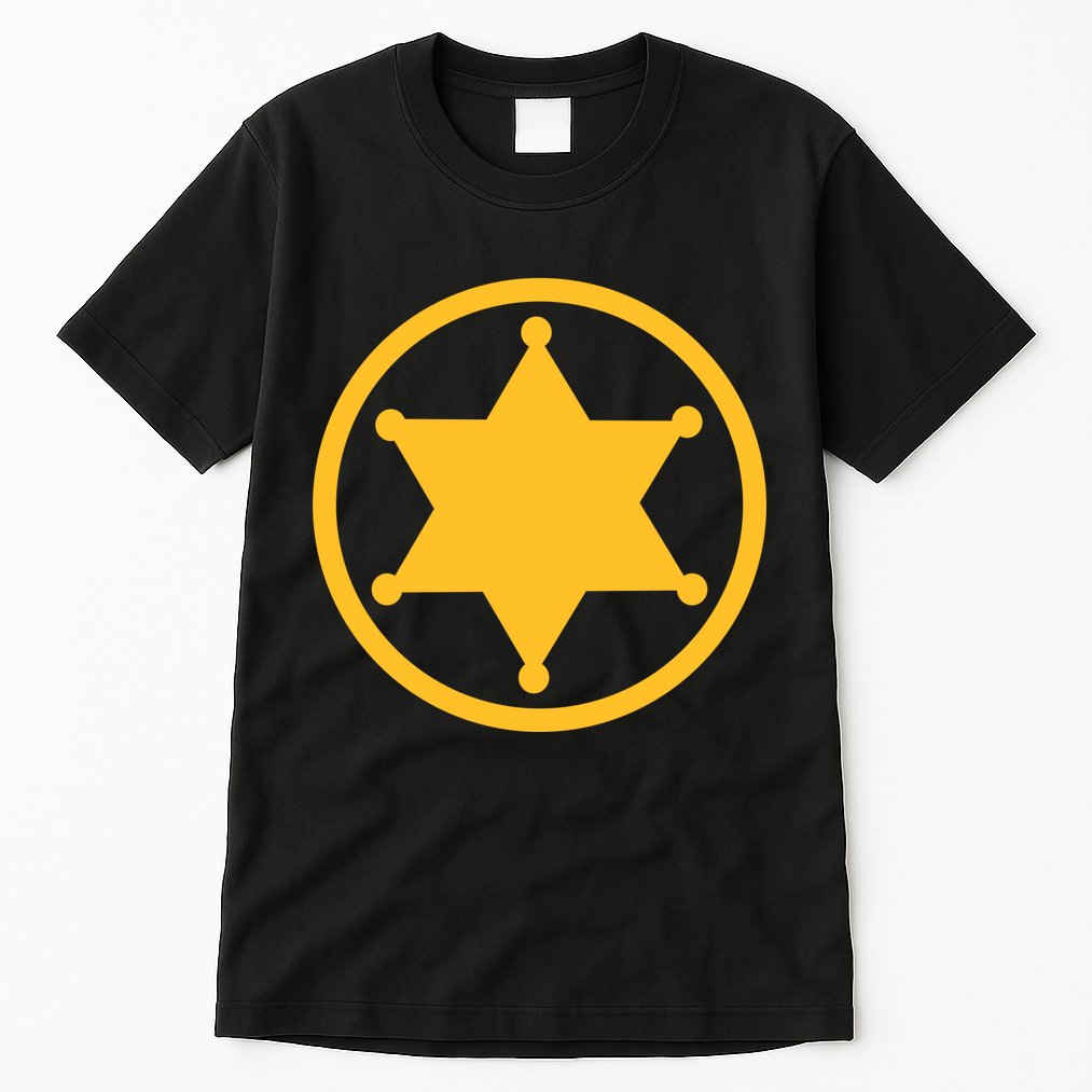 Sheriff Star Tall T-Shirt