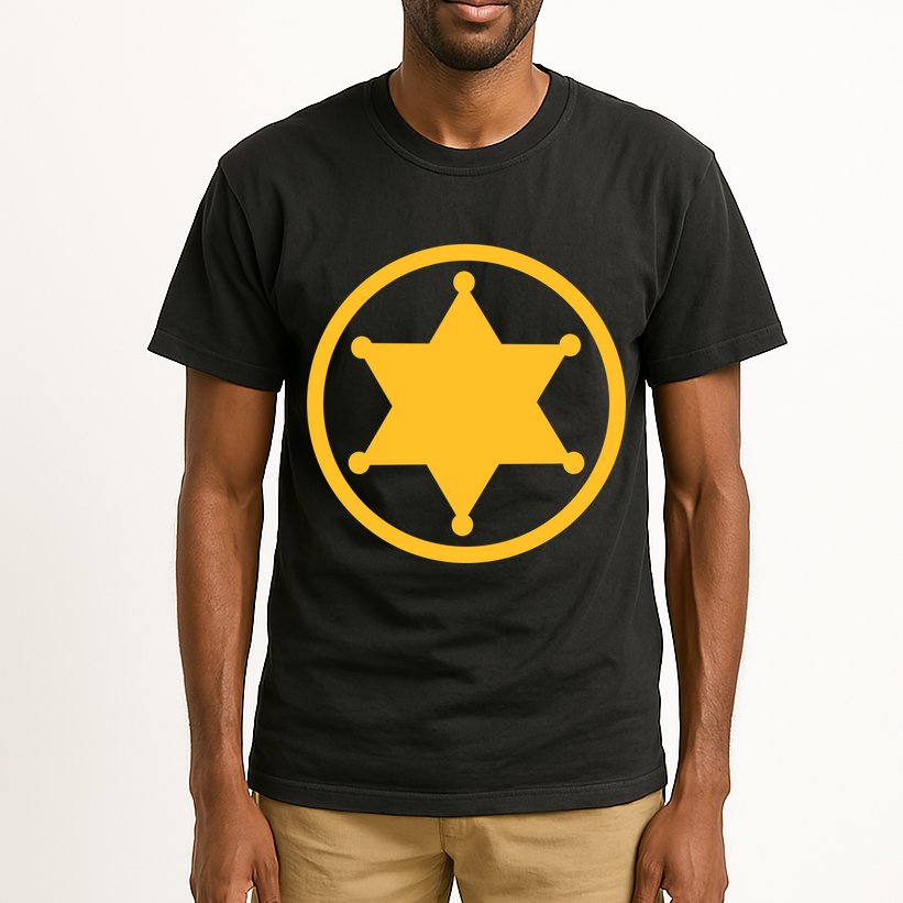 Sheriff Star Tall T-Shirt