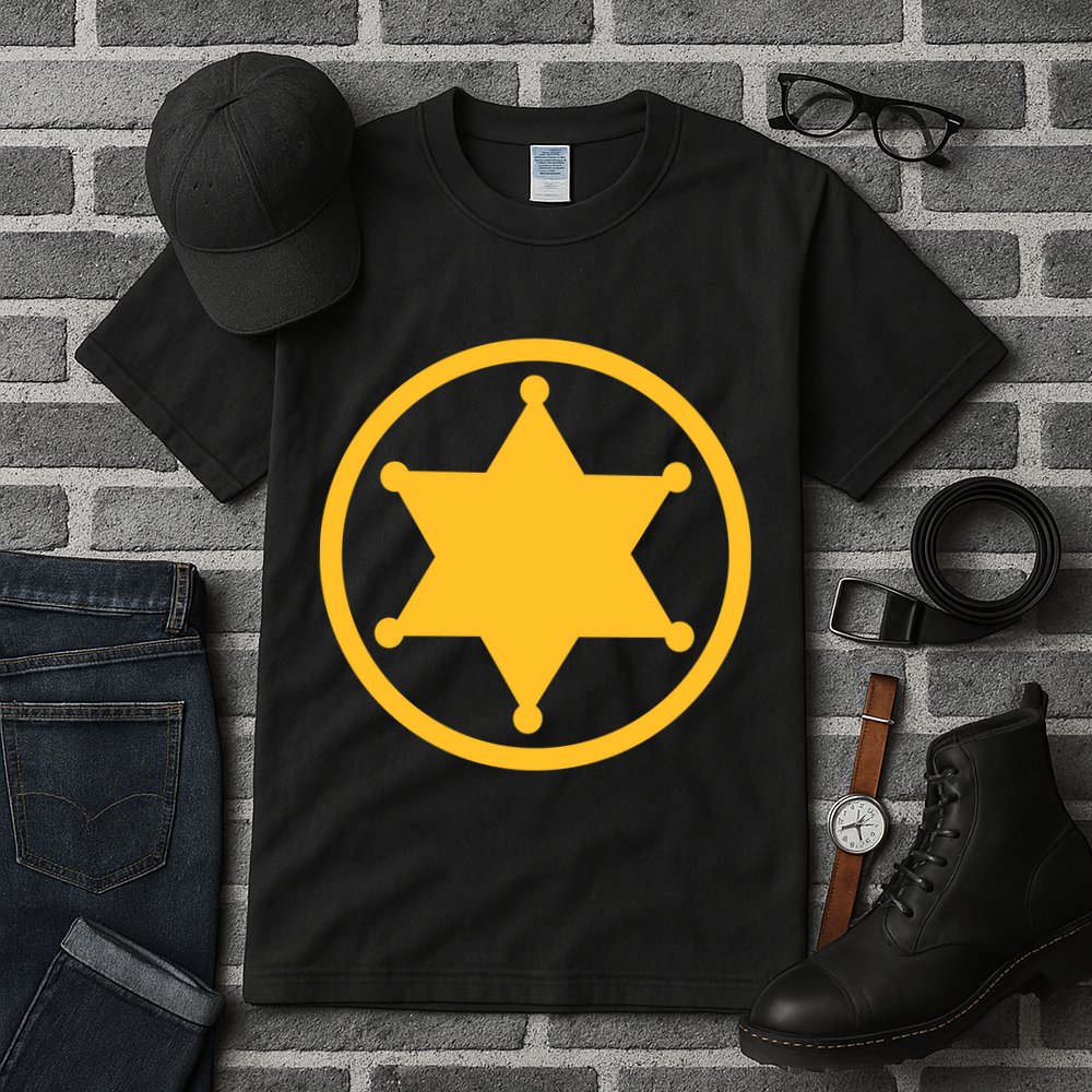 Sheriff Star Tall T-Shirt