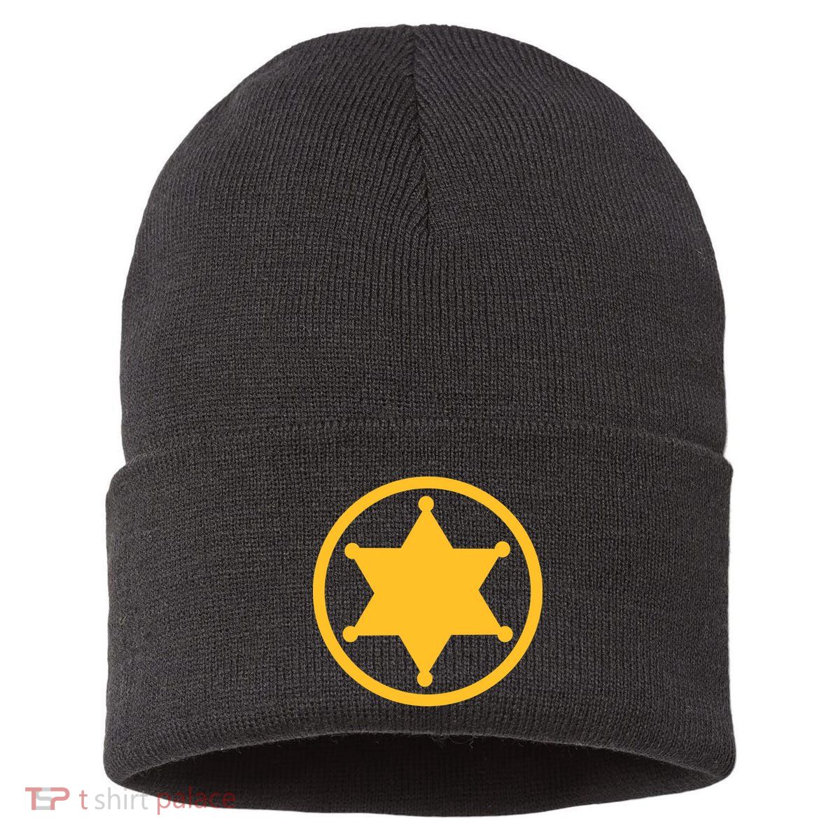 Sheriff Star Sustainable Knit Beanie