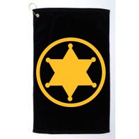 Sheriff Star Golf Towel