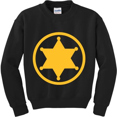 Sheriff Star Kids Sweatshirt