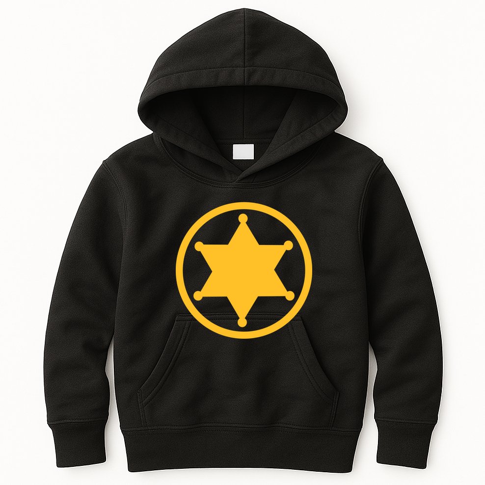 Sheriff Star Kids Hoodie