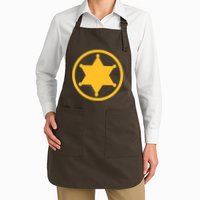 Sheriff Star Full-Length Apron With Pockets