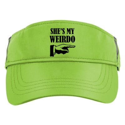 She's  My Weirdo Adult Drive Performance Visor