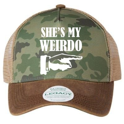 She's  My Weirdo Legacy Tie Dye Trucker Hat