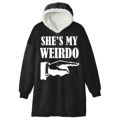 She's  My Weirdo Hooded Wearable Blanket