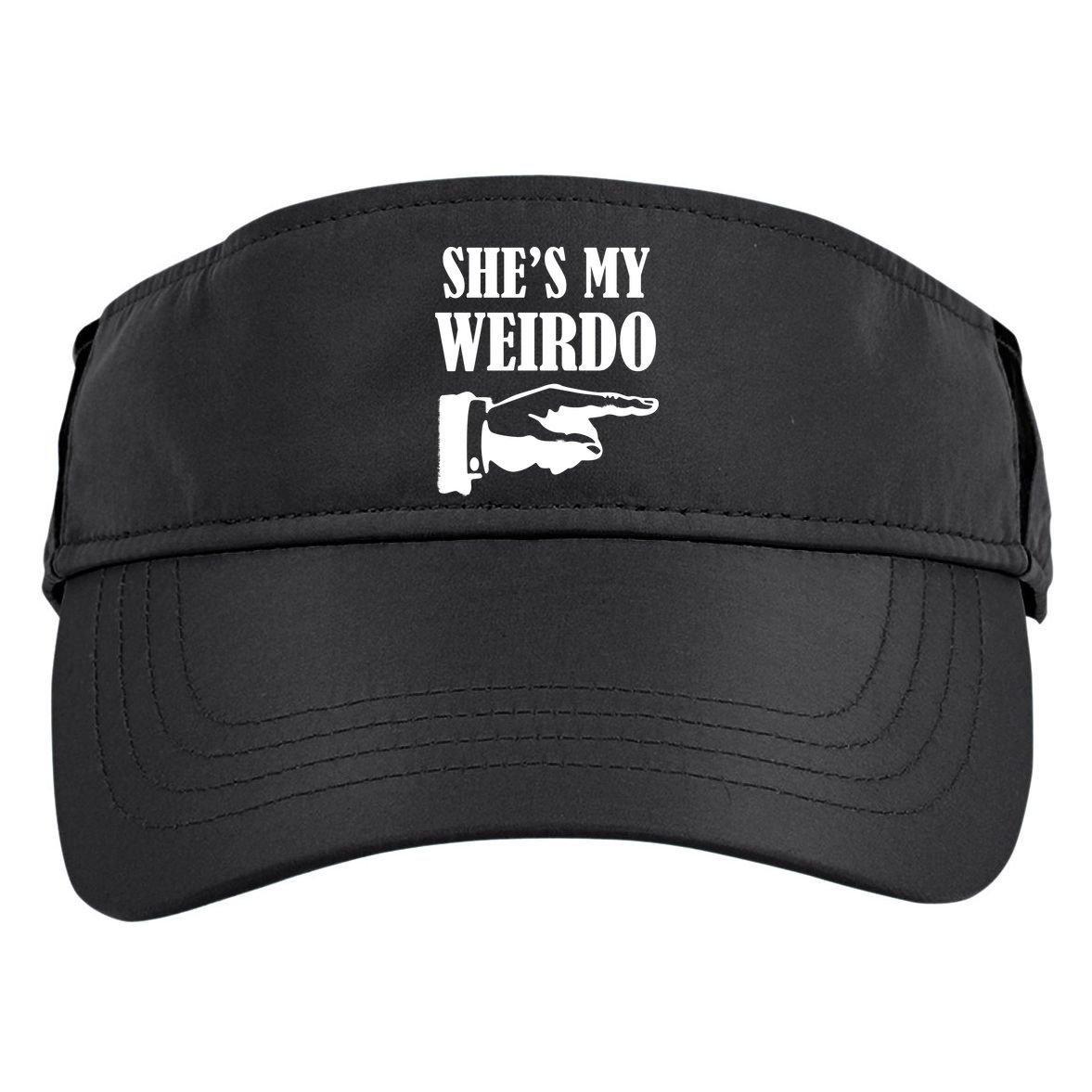 She's  My Weirdo Adult Drive Performance Visor
