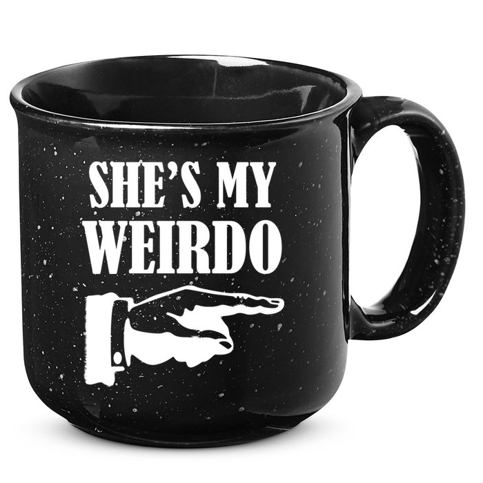 She's  My Weirdo 15oz Campfire Ceramic Mug