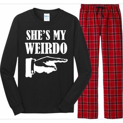 She's  My Weirdo Long Sleeve Pajama Set