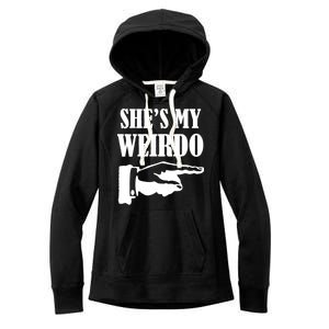 She's  My Weirdo Women's Fleece Hoodie