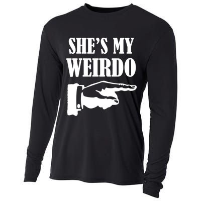 She's  My Weirdo Cooling Performance Long Sleeve Crew