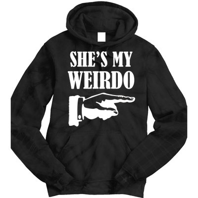 She's  My Weirdo Tie Dye Hoodie