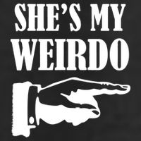 She's  My Weirdo Golf Towel