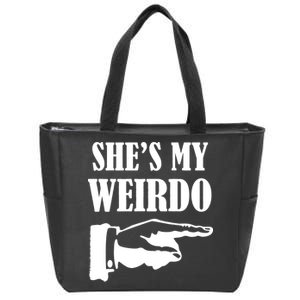 She's  My Weirdo Zip Tote Bag