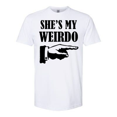 She's  My Weirdo Softstyle CVC T-Shirt