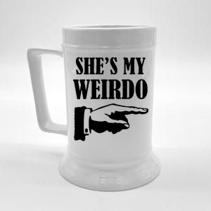 She's  My Weirdo Beer Stein