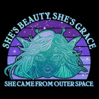 She's Beauty She's Grace She Came From Outer Space Mug