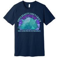 She's Beauty She's Grace She Came From Outer Space Premium T-Shirt