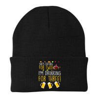 She's Eating for Two I'm Drinking for Three Thanksgiving  Beanie