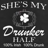 She's My Drunker Half Funny St. Patrick's Day 15oz Campfire Ceramic Mug